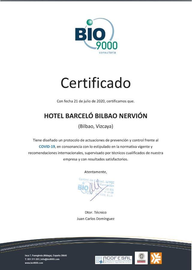 Barcelo Bilbao Nervion Hotel Kültér fotó